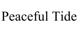 peaceful tide