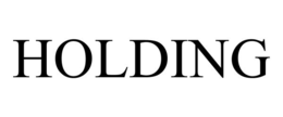 holding
