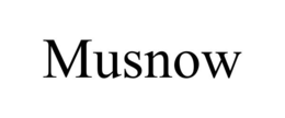 musnow