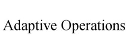 adaptive operations