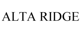 alta ridge