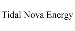 tidal nova energy
