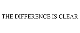 the difference is clear