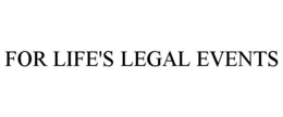 for life's legal events