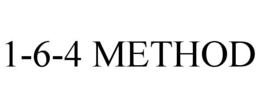 1-6-4 method