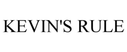 kevin's rule
