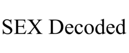 sex decoded