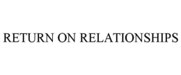 return on relationships