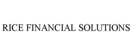 rice financial solutions