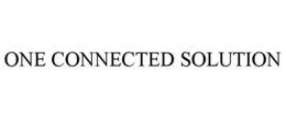 one connected solution