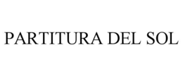 partitura del sol