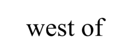 west of