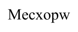mecxopw