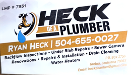 heck of a plumber