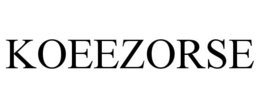 koeezorse