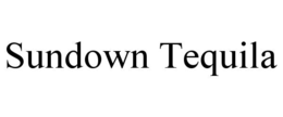 sundown tequila