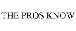 the pros know