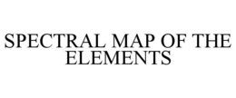spectral map of the elements