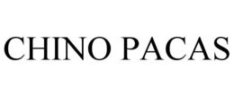 chino pacas