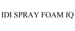 idi spray foam iq