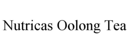 nutricas oolong tea