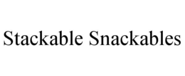 stackable snackables