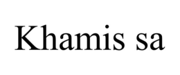 khamis sa