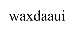 waxdaaui