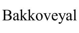 bakkoveyal