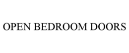 open bedroom doors
