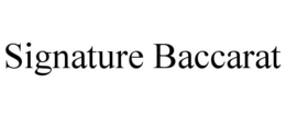 signature baccarat