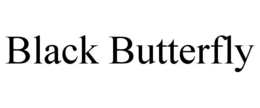 black butterfly