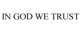in god we trust