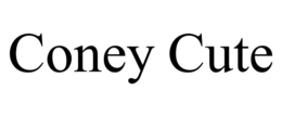 coney cute