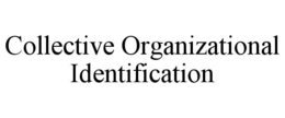 collective organizational identification