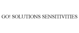 go! solutions sensitivities