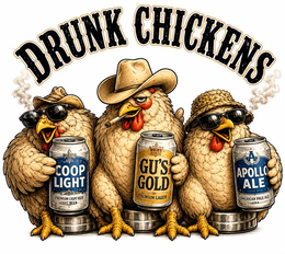 drunk chickens