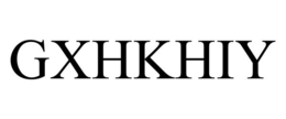 gxhkhiy