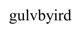 gulvbyird