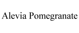 alevia pomegranate