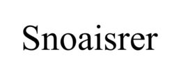 snoaisrer