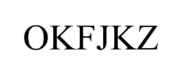 okfjkz