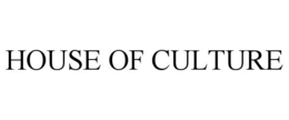 house of culture