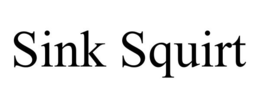 sink squirt