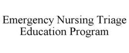 emergency nursing triage education program