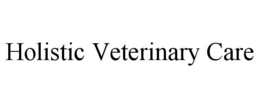 holistic veterinary care