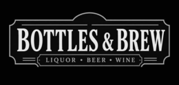 bottles & brew liquor · beer · wine