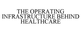 the operating infrastructure behind healthcare
