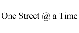 one street @ a time