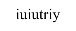 iuiutriy